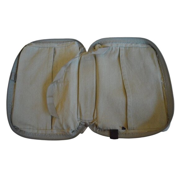 Vintage Y2K Grunge Green Canvas Bible Cover Grommets  Gregg Gift Co Size Large - Picture 3 of 5